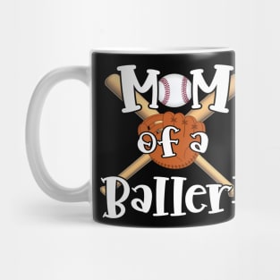 MOM of a Baller! Mug